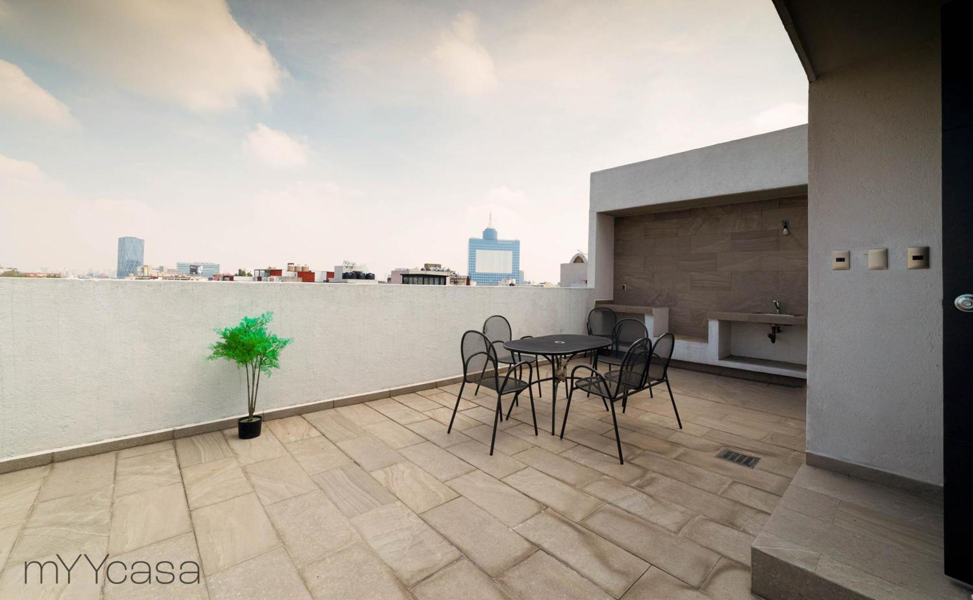 Apartmán Wisconsin 68 Ph1 - Brand New Ph With Private Rooftop @ Wtc Ciudad de México Exteriér fotografie