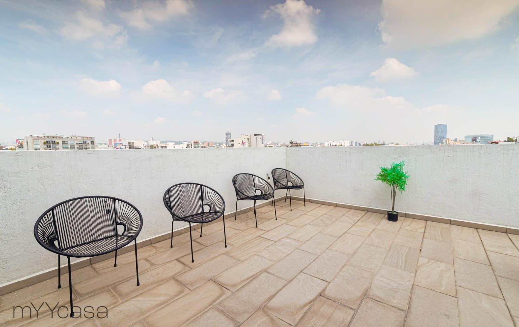 Apartmán Wisconsin 68 Ph1 - Brand New Ph With Private Rooftop @ Wtc Ciudad de México Exteriér fotografie